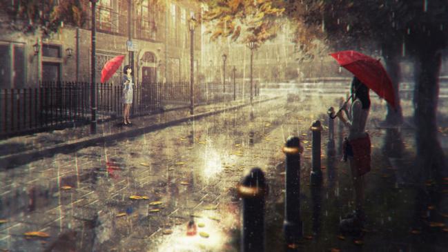 让泪化作相思雨